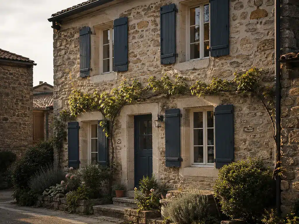 Maison de village en pierre au caractère préservé