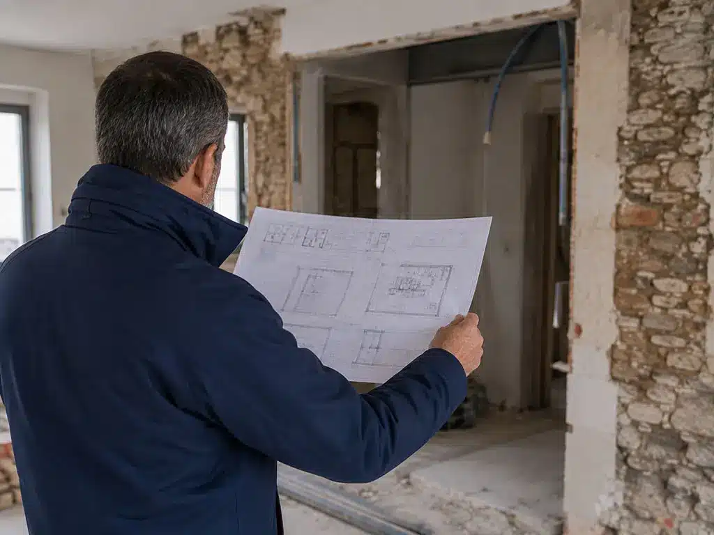 Comparaison des plans avec les travaux réellement exécutés